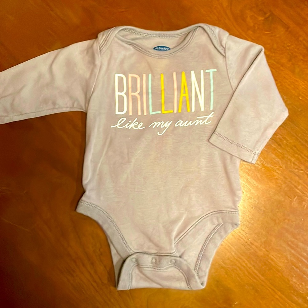 Old Navy onesie 3-6 months